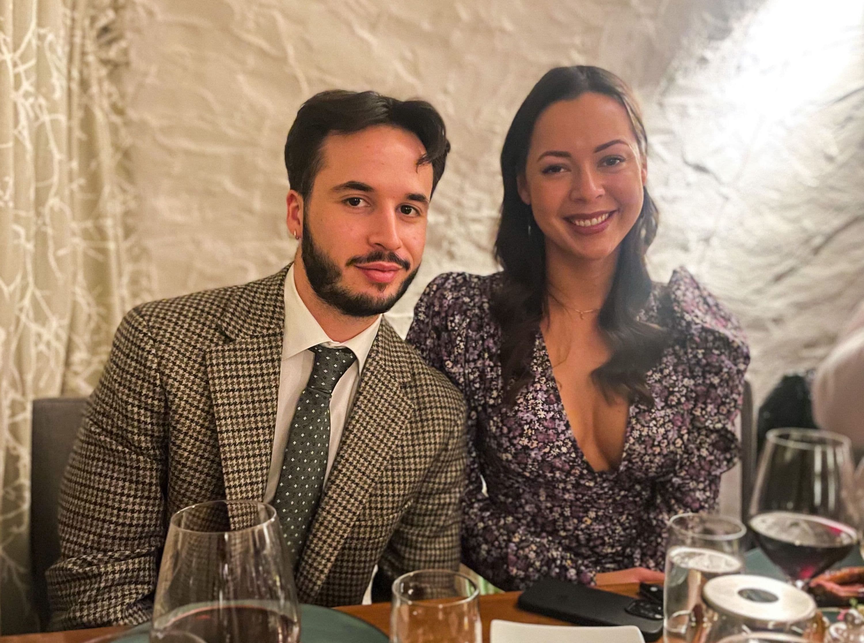 Kollegaer på julebord
